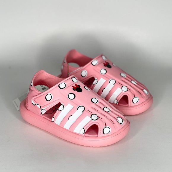 adidas x Disney 'Minnie Mouse' Toddler Girls Water Sandals NIB - Picture 2 of 9